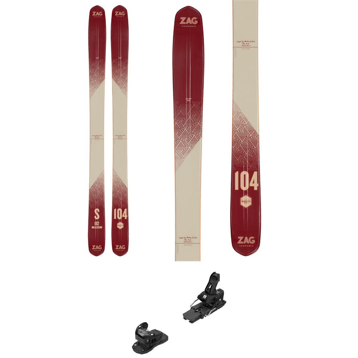 ZAG Slap 104 Skis + Armada Warden 13 Demo Bindings 2022
