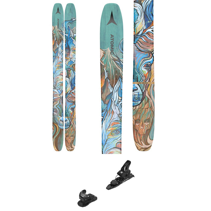 Atomic Bent Chetler 120 Skis + Armada Warden 11 Demo Bindings 2022