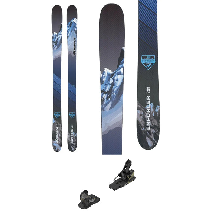 Nordica Enforcer 104 Free Skis + Atomic Warden 13 Demo Bindings 2022