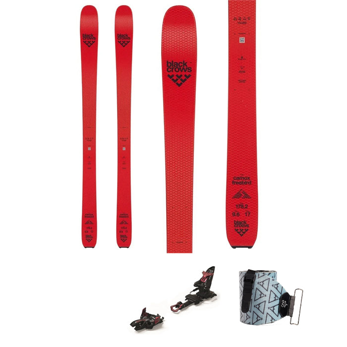 Black Crows Camox Freebird Skis + Marker Kingpin 10 Demo Bindings + evo x Pomoca Climbing Skins 2022