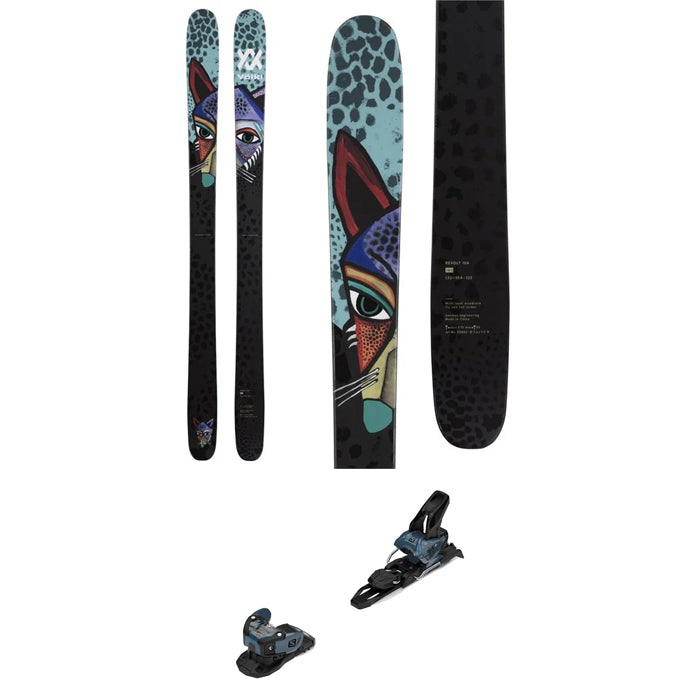 Völkl Revolt 104 Skis + Salomon Warden 11 Demo Bindings 2022