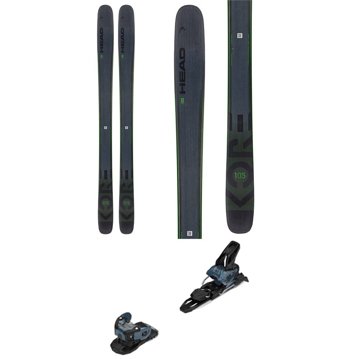 Head Kore 105 Skis + Salomon Warden 11 Demo Bindings 2022