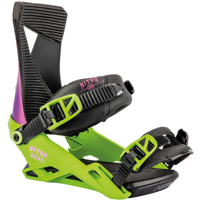 Nitro Zero Snowboard Bindings 2023 Happy Place