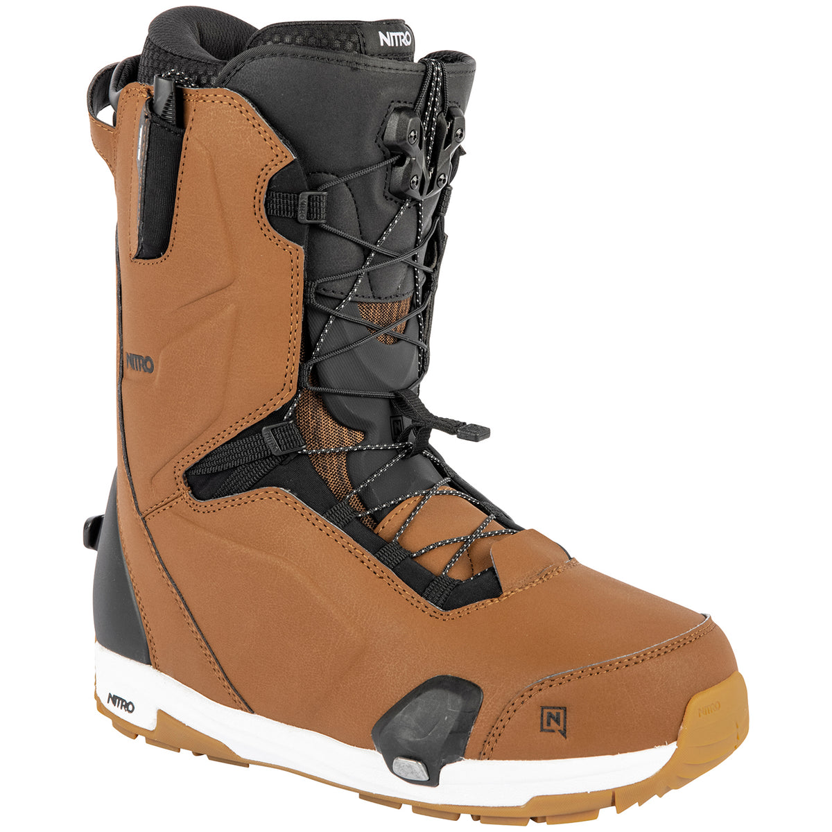 Nitro Profile TLS Step On Snowboard Boots  Brown