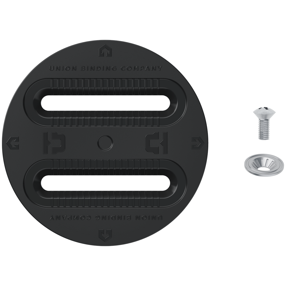 Union 3 Hole Disk Set  Black