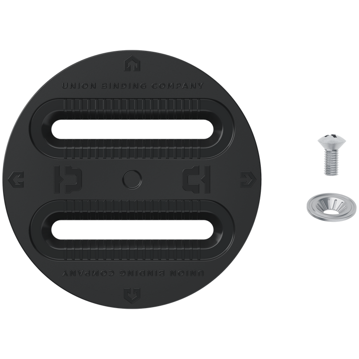 Union 3 Hole Disk Set  Black