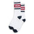 Vans Drop V Crew socks Biking Red/Dress Blues