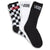 Vans Classic Crew Socks 3-Pack - Toddler Boys' Black Checkerboard