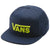 Vans Drop V II SnapBack - Boys' Dress Blues/Safety Yellow
