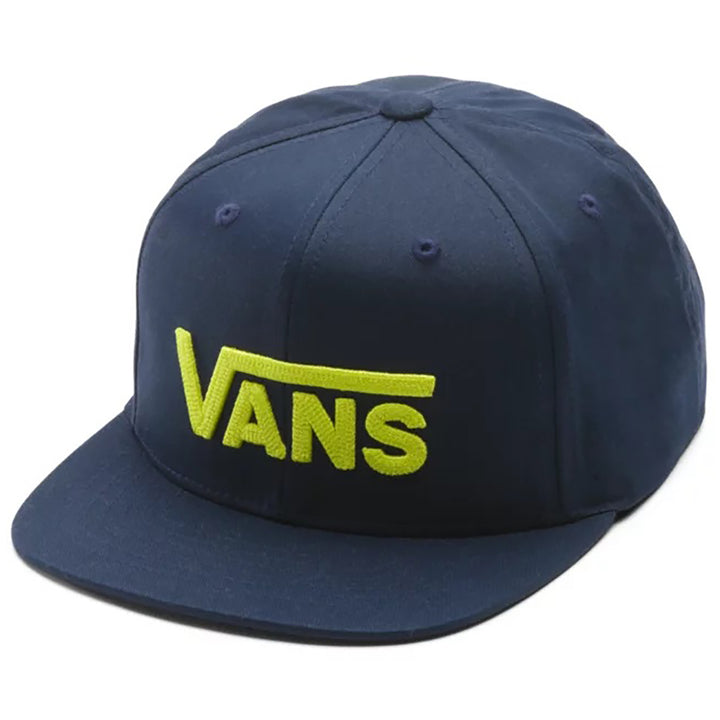 Vans Drop V II SnapBack - Boys' Dress Blues/Safety Yellow