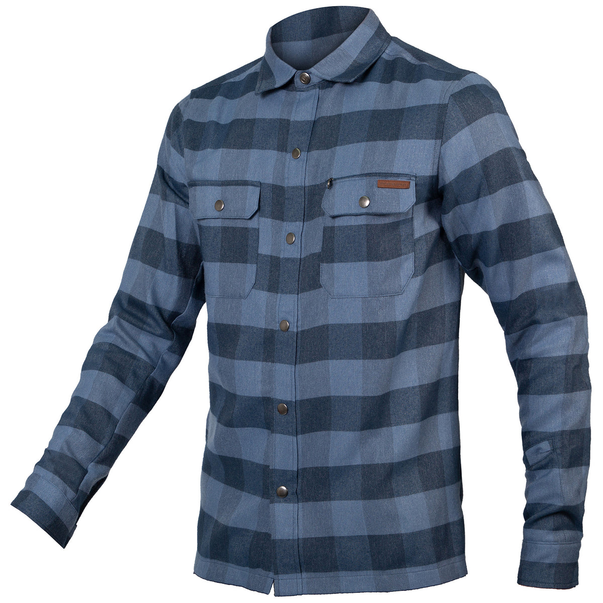 Endura Hummvee Flannel Shirt Ensign Blue
