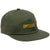 Autumn 5 Panel Snapback-Twill Hat Dark Green