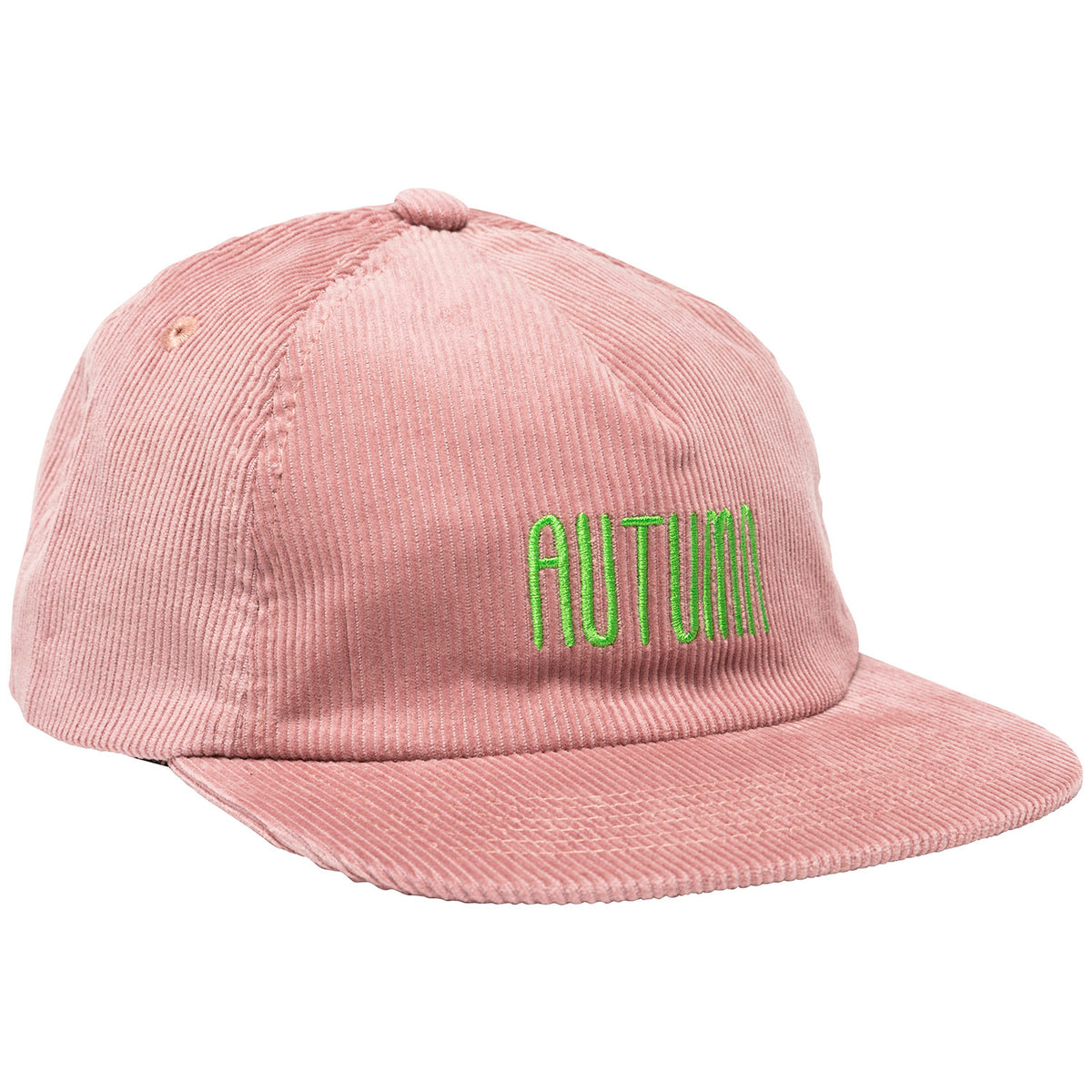 Autumn 5 Panel Snapback-Corduroy Hat Mauve