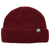 Autumn Shorty Double Roll Beanie Burgundy