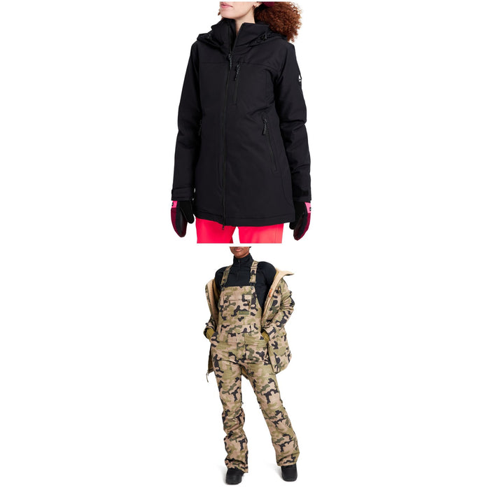 Burton Lelah Jacket + Avalon Bib Pants - Women's 2022