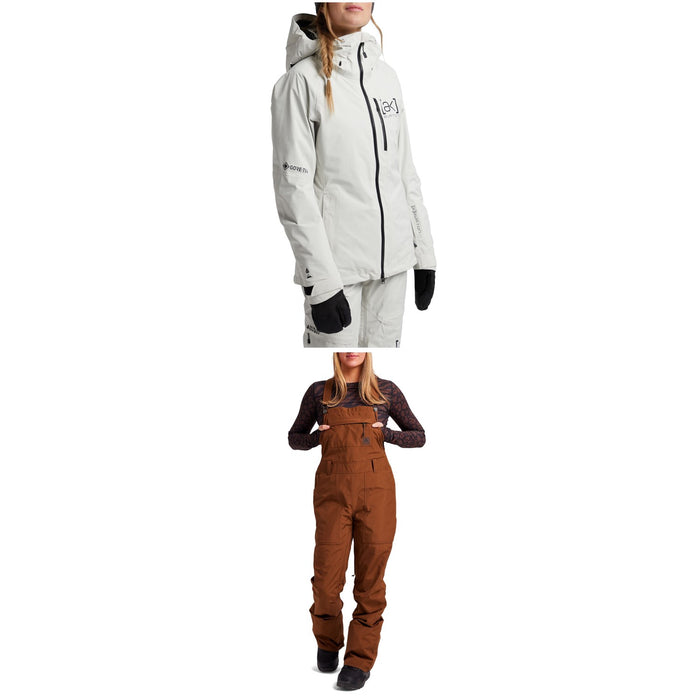 Burton AK 2L GORE-TEX Upshift Jacket + GORE-TEX Avalon Bib Pants - Women's 2022