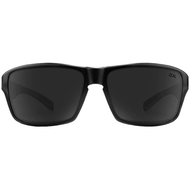 Zeal Incline Sunglasses Matte Black/Dark Grey