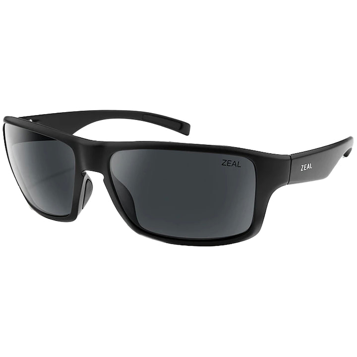 Zeal Incline Sunglasses Matte Black/Dark Grey