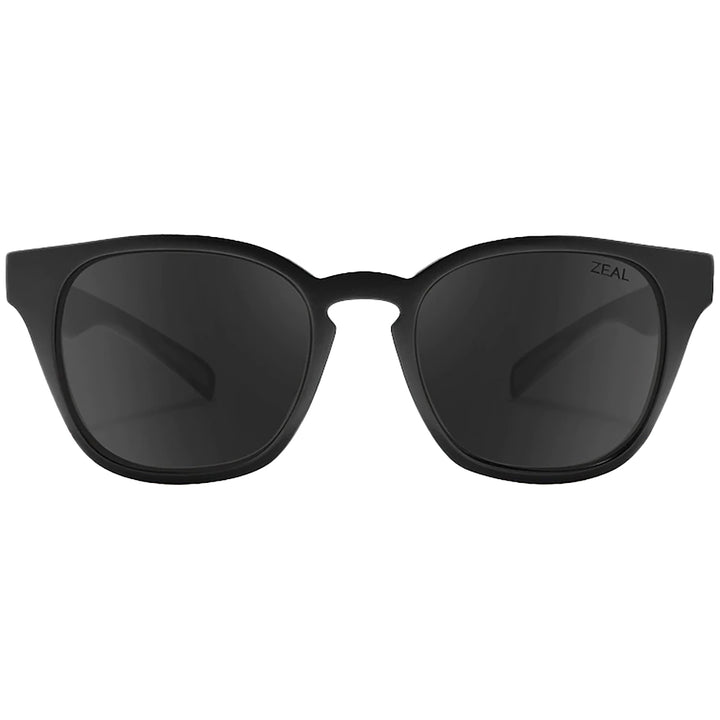 Zeal Windsor Sunglasses Matte Black/Dark Grey