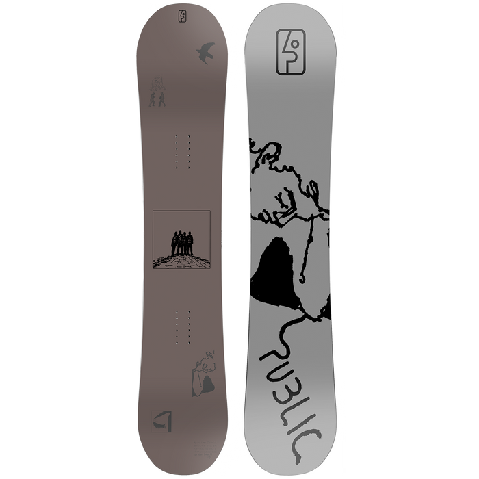 Public Snowboards Disorder Sexton Snowboard 2023