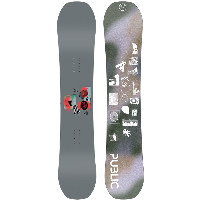 Public Snowboards Display Mathes Snowboard 2023