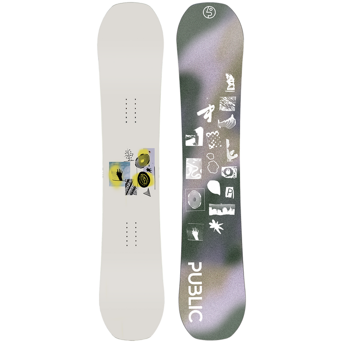 Public Snowboards Display Mathes Snowboard 2023