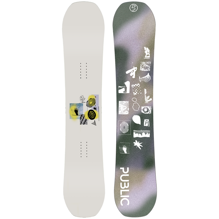 Public Snowboards Display Mathes Snowboard 2023