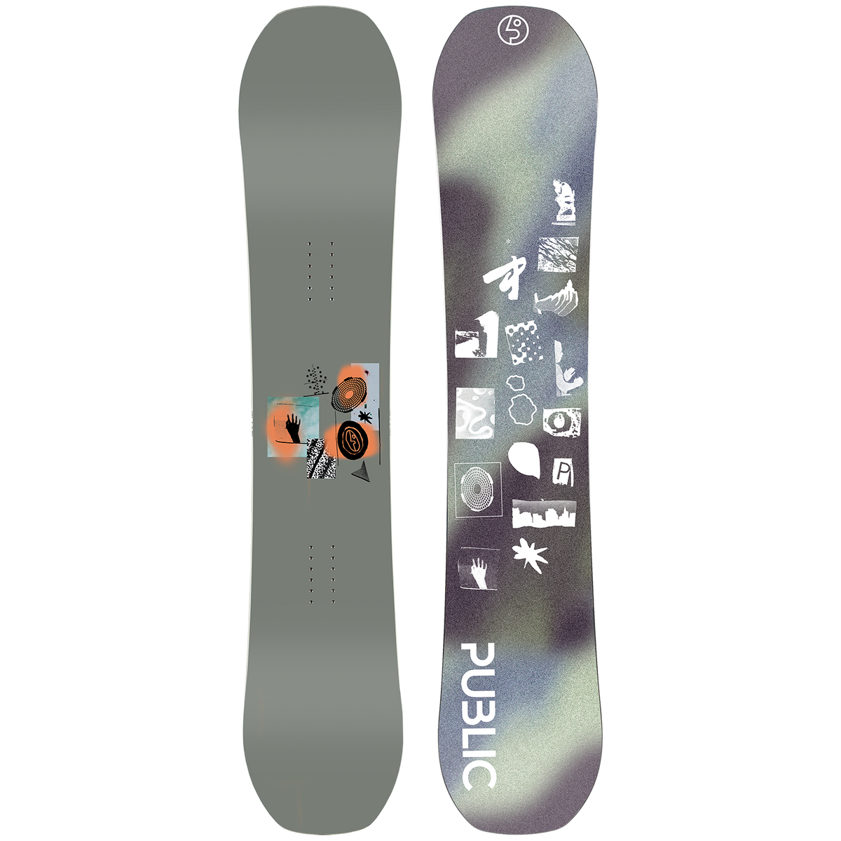 Public Snowboards Display Mathes Snowboard 2023