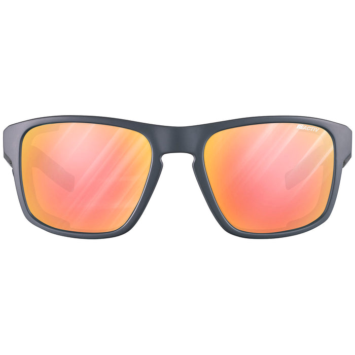 Julbo Shield M Reactiv Sunglasses Grey Dark/Green Pastel REACTIV 2-3 Glare Control