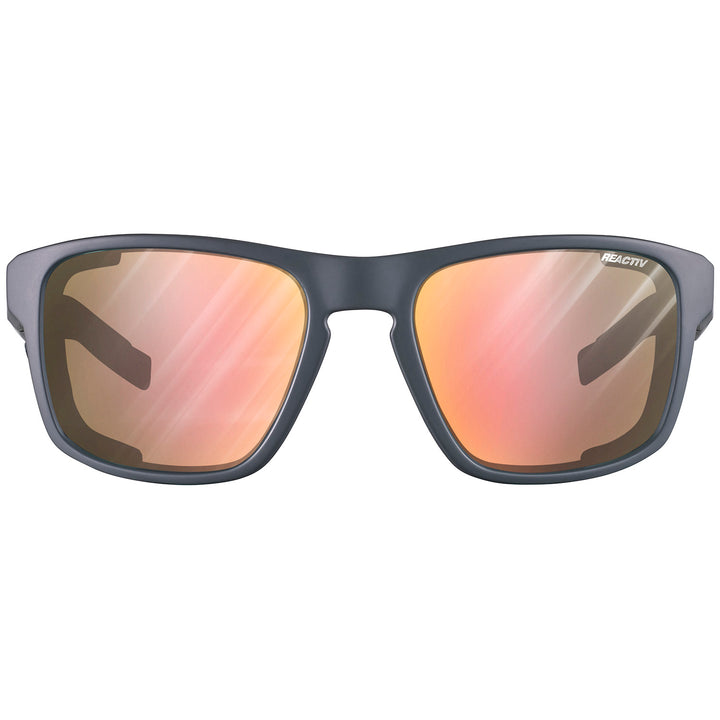 Julbo Shield M Reactiv Sunglasses Grey Dark/Green Pastel REACTIV 2-3 Glare Control