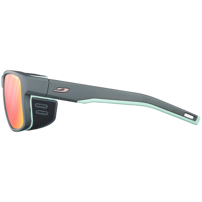 Julbo Shield M Reactiv Sunglasses Grey Dark/Green Pastel REACTIV 2-3 Glare Control