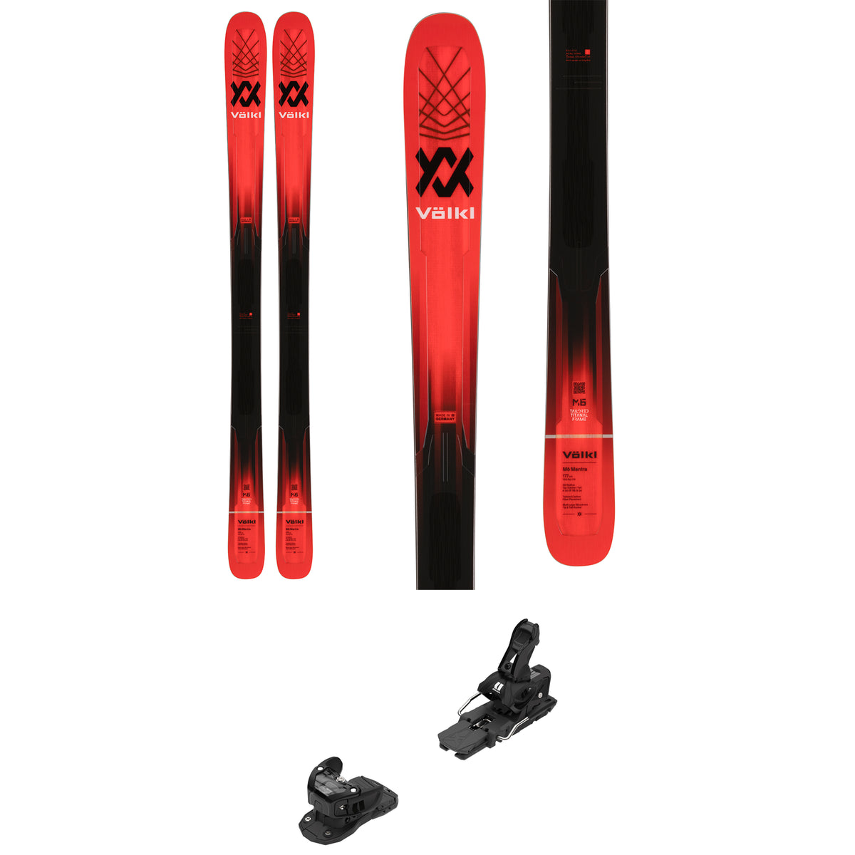 Völkl M6 Mantra Skis + Armada Warden 13 Demo Bindings 2022