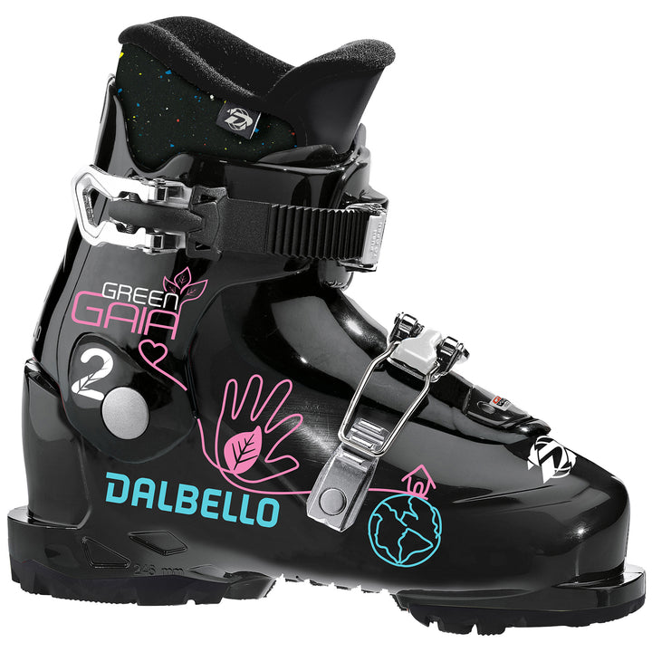 Dalbello Green Gaia 2.0 GW Ski Boots - Kids' 2024 Black/Black