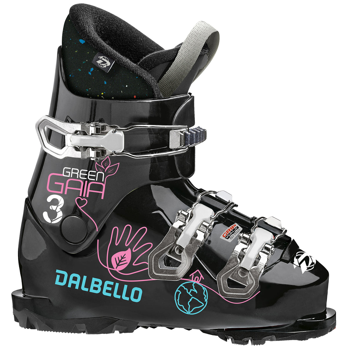 Dalbello Green Gaia 3.0 GW Ski Boots - Kids' 2024 Black/Black