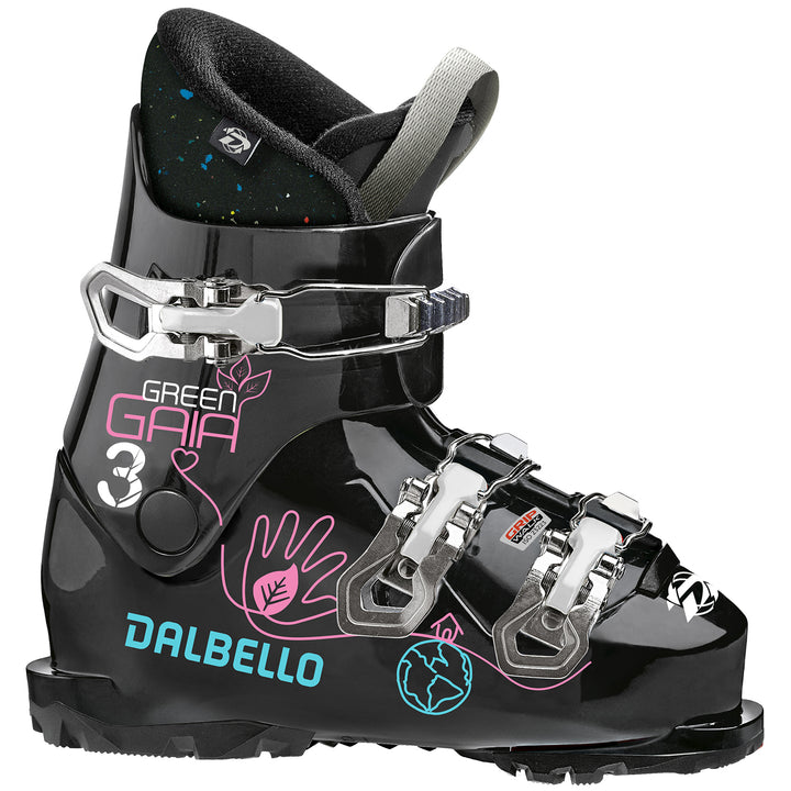 Dalbello Green Gaia 3.0 GW Ski Boots - Kids' 2024 Black/Black