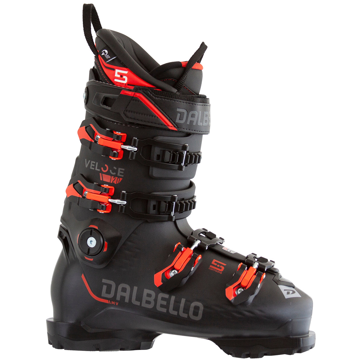 Dalbello Veloce 120 GW Ski Boots 2024 Black/Black Infrared