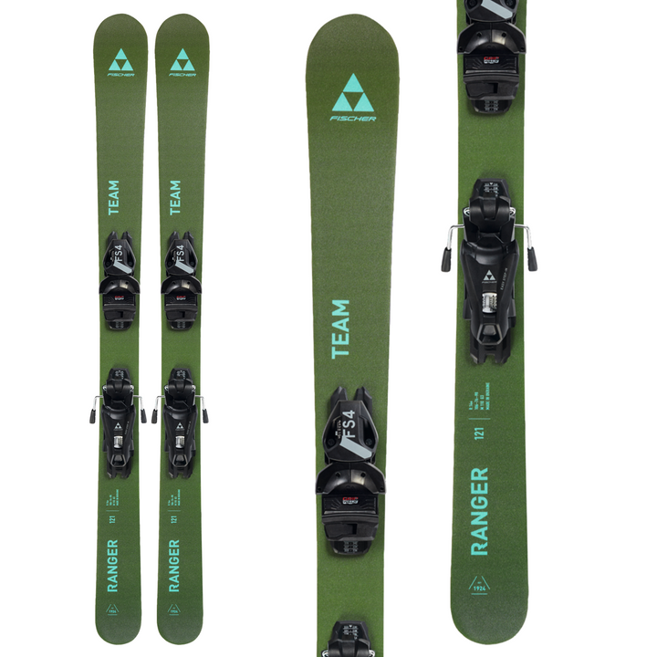 Fischer Ranger Team Skis + FJ4 GW Bindings - Toddlers' 2023