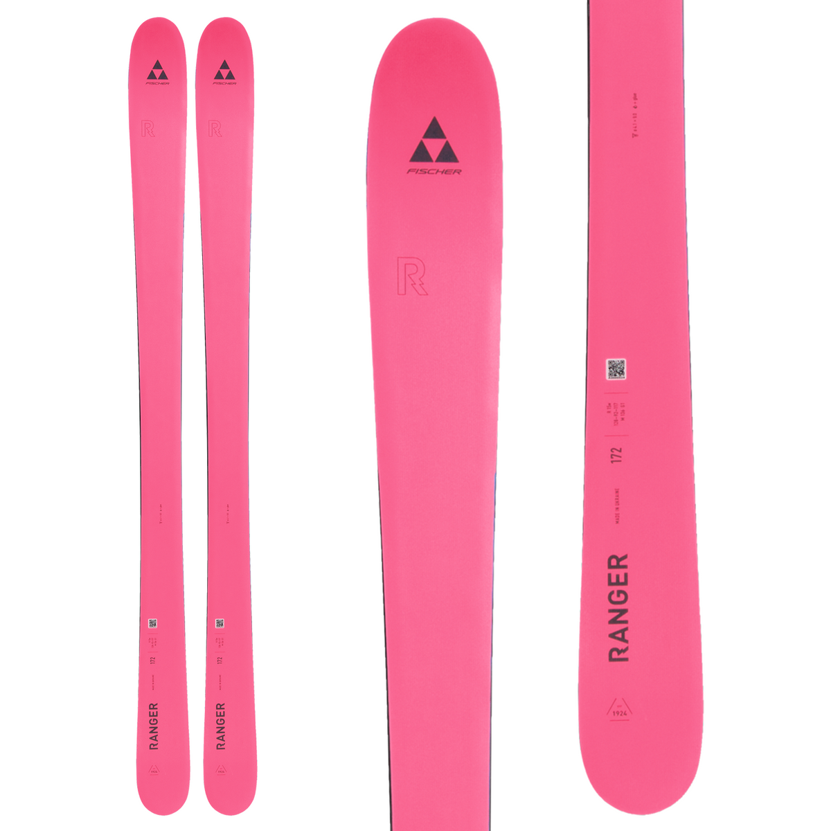 Fischer Ranger Skis 2024 Pink