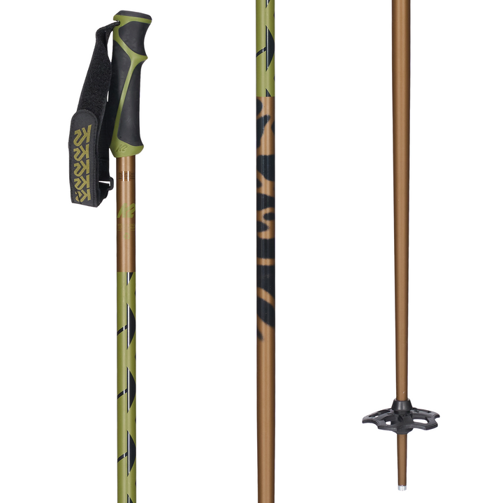K2 Freeride 18 Ski Poles 2023 Gold