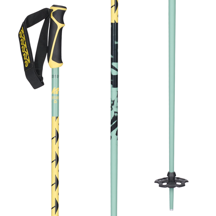 K2 Freeride 16 Ski Poles 2023 Seafoam