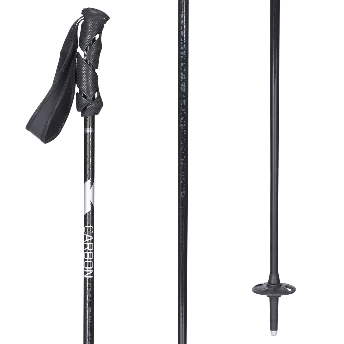 K2 Style Carbon Ski Poles - Women's 2024 Black