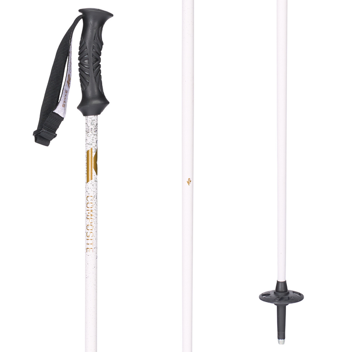 K2 Style Composite Ski Poles - Women's 2027 White