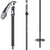 K2 Lockjaw Carbon Adjustable Ski Poles 2026 Black