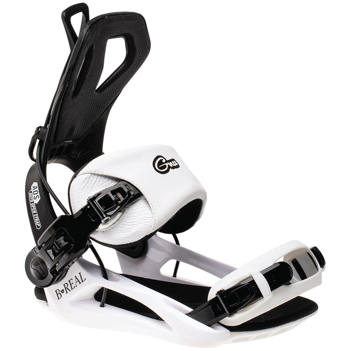 GNU B-Real Snowboard Bindings - Women's 2023 White