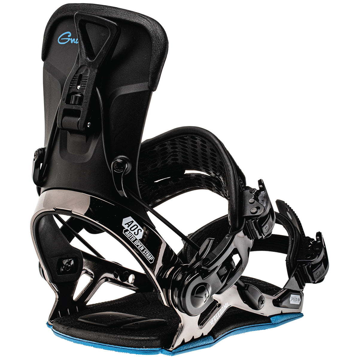 GNU Freedom Snowboard Bindings 2023 Black