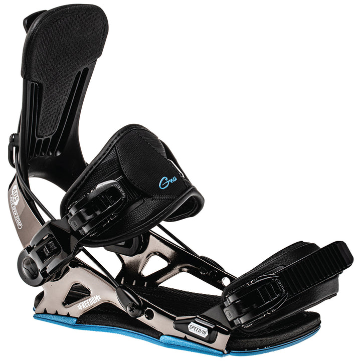 GNU Freedom Snowboard Bindings 2023 Black