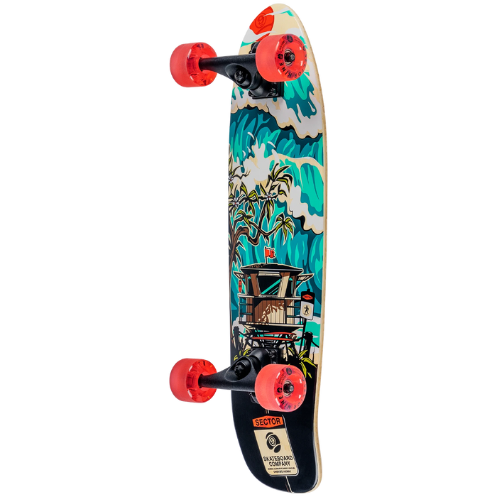 Sector 9 Bambino Shorebreak Cruiser Skateboard Complete