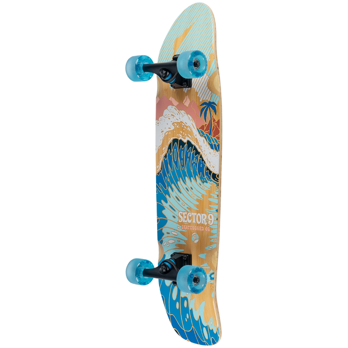 Sector 9 Bamboozler Bora Bora Cruiser Complete
