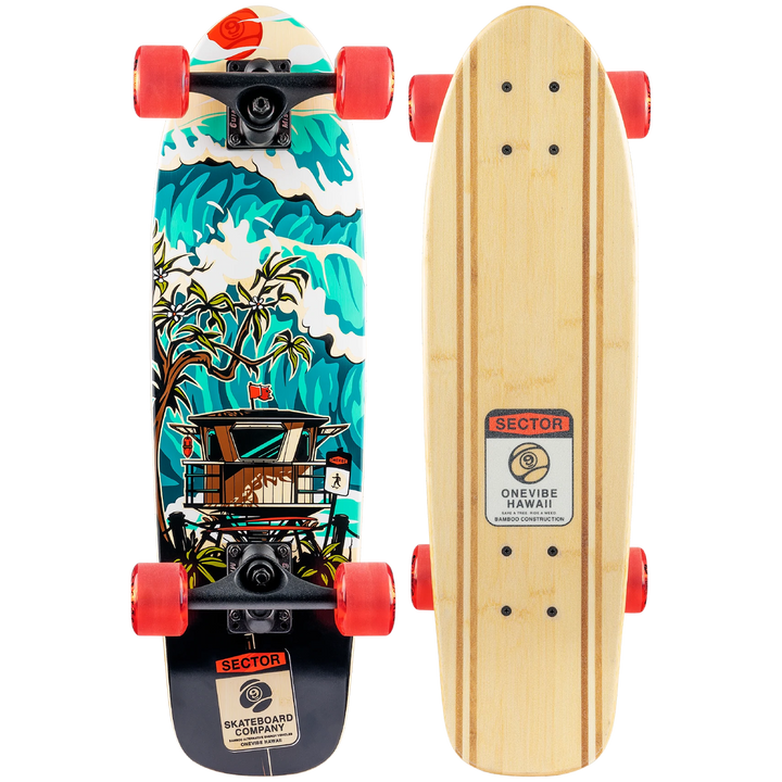 Sector 9 Bambino Shorebreak Cruiser Skateboard Complete