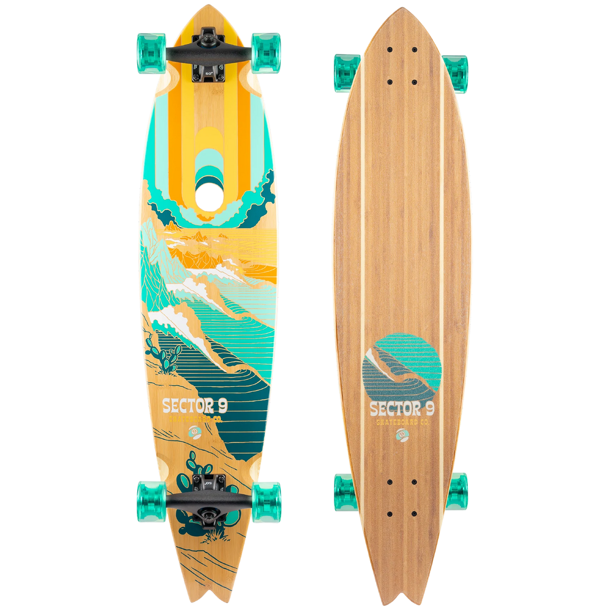 Sector 9 Offshore Baja Longboard Complete
